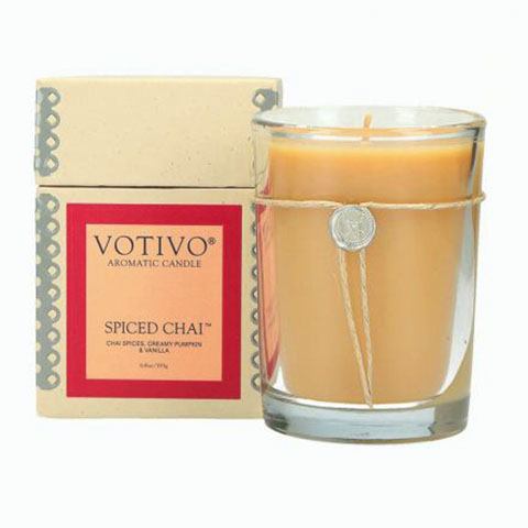 chai votivo spiced candle