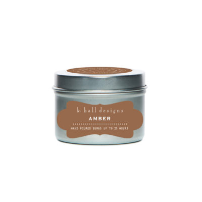 Amber Travel Candle